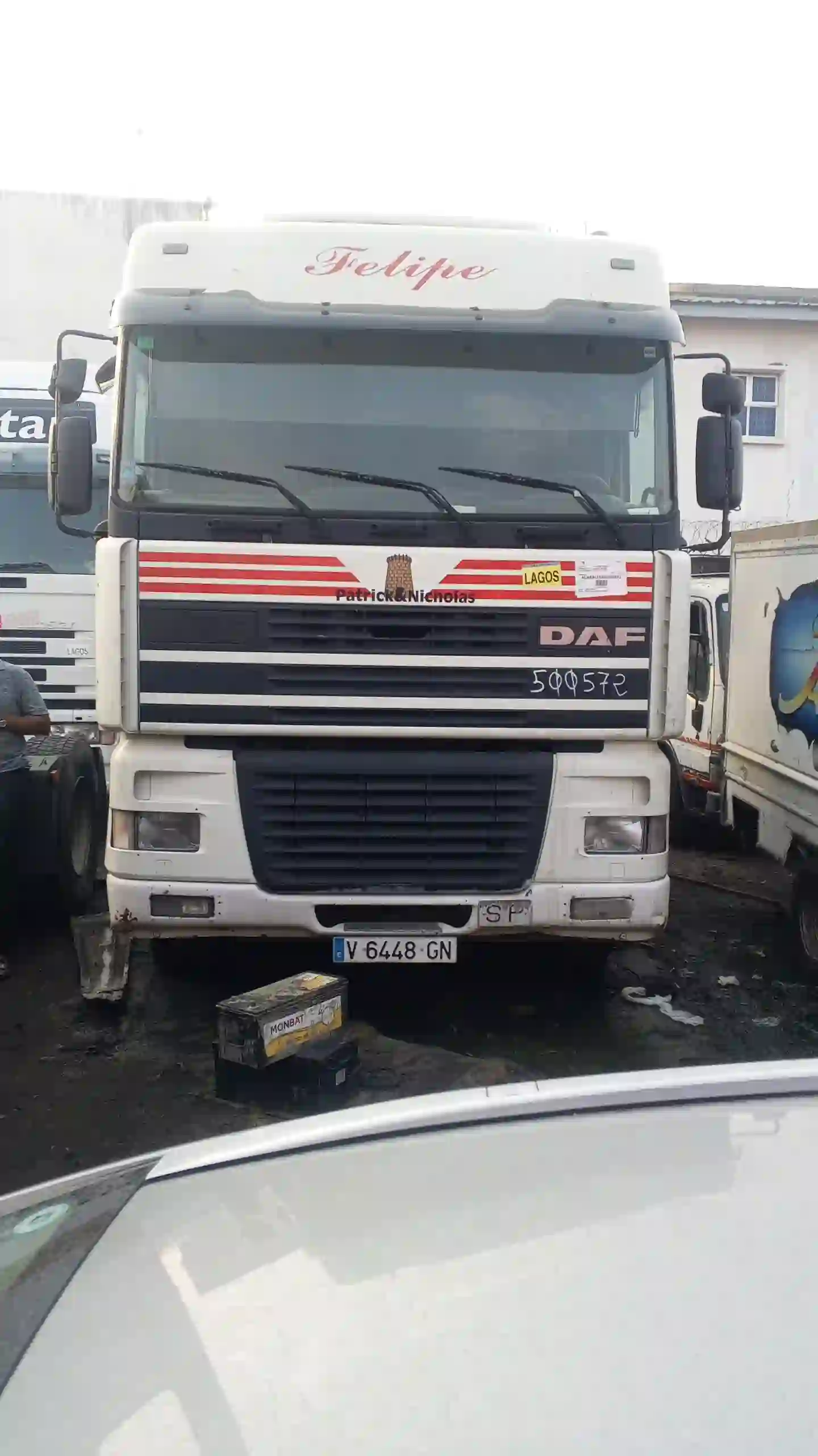 DAF EURO 2 , 10 TYRES EUROPE USED