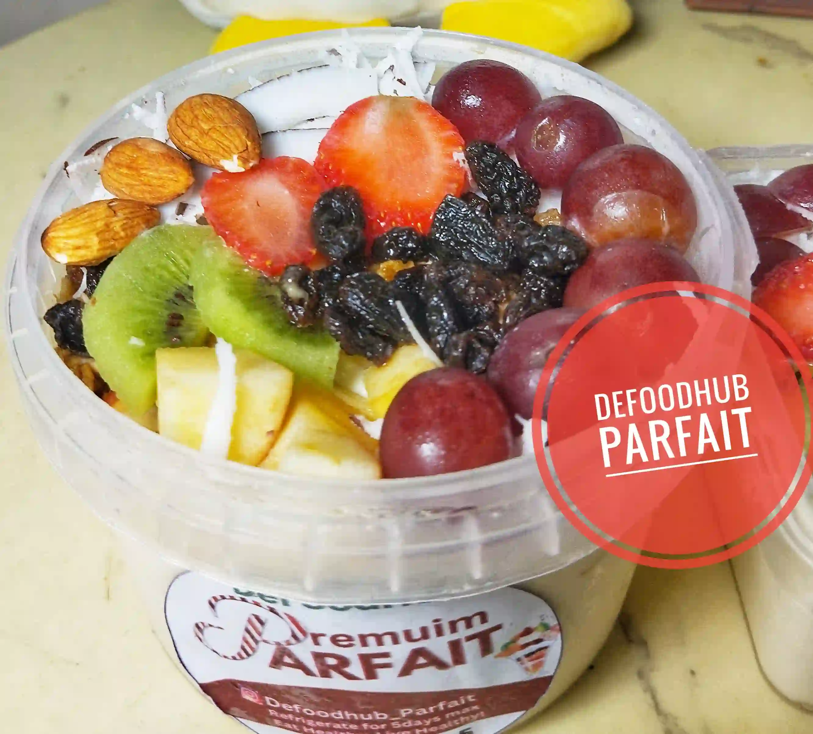 Premium thick creamy parfait