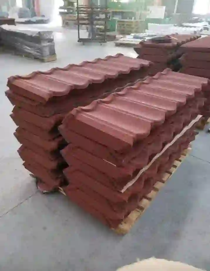 Best quality gerard stone coated roofing sheet with 50yrs warranty