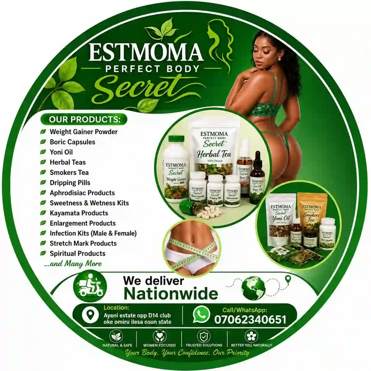 Body Enhancement products & Aphrodisiac products
