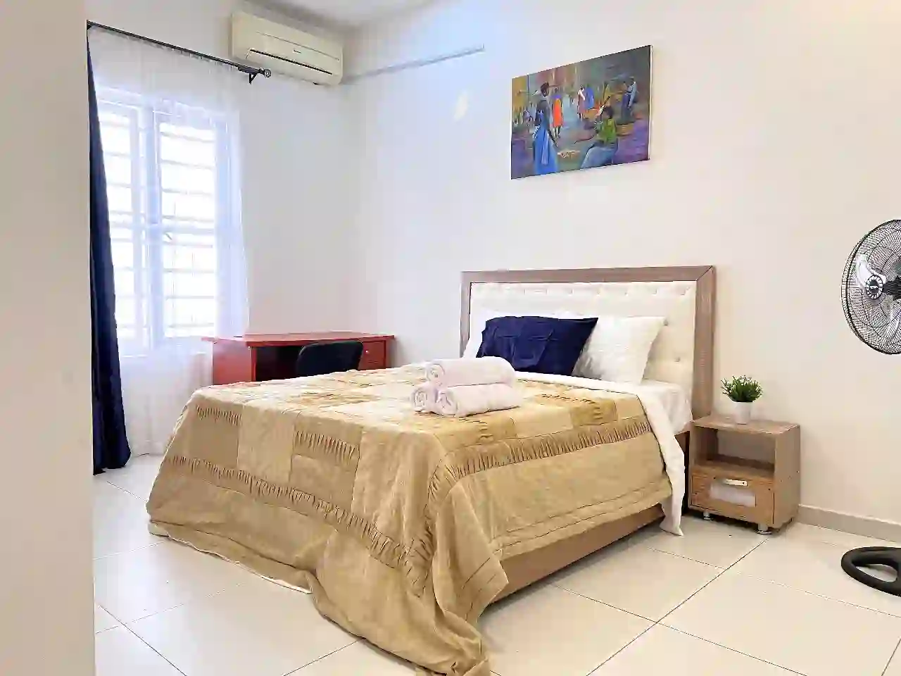 En-suite room at lekki | 24hpower | fast wifi | gym | pool